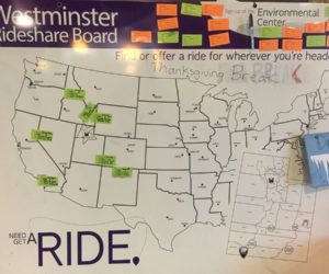 Westminster’s buddy system for traveling home for the holidays