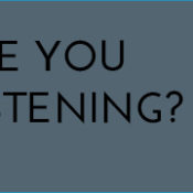 Are you listening?: Where are the allies?