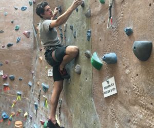 Meet the muscle behind the Bishop Climbing Wall
