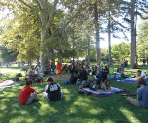 Drum circle creates artistic outlet for locals