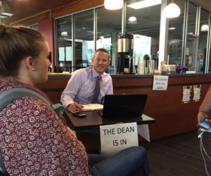 Discussions with the Dean opens dialogue between students and administration