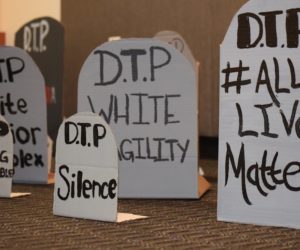 Students create art to spark conversation