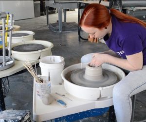 Medicine as art: Westminster student combines unlikely duo into her work