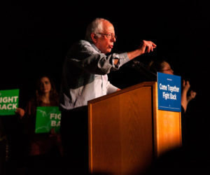 “Come together and fight back”: Sen. Bernie Sanders visits Salt Lake City