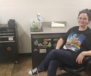 Student combines degree with tattoo apprenticeship to make her passion reality