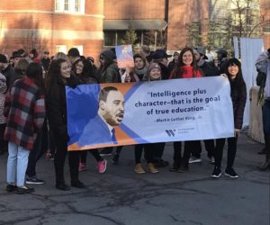 The dream lives on at Westminster’s Martin Luther King Jr. March