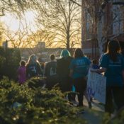 Students “Take Back the Night” in march for Sexual Assault Awareness Month
