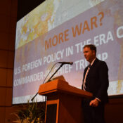 ‘More War?’ Westminster College professor discusses foreign policy under Trump administration