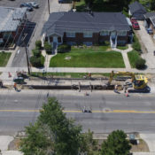 Student residents, commuters experience disruption with 1300 East construction