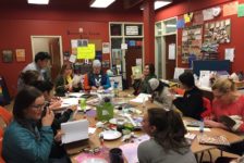 College’s first womxn coordinator hosts Rape Recovery Center journal making event