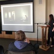 Presenter draws connection from manic pixie dream girl trope to violence against women with mental illness