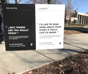 Westminster College wants to know, do you #knowyourbias?