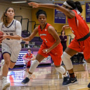 Women’s basketball plays for their first conference title with active NCAA status
