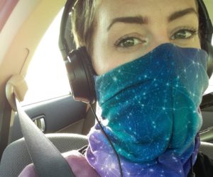 Westminster student creates fashionable inversion mask