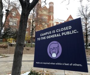 Administration urges students to remember masks in public spaces, citing violations in dining areas