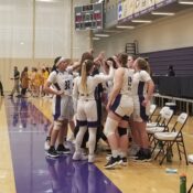 Women’s basketball reflects on historic season after Griffins fall in NCAA Sweet 16
