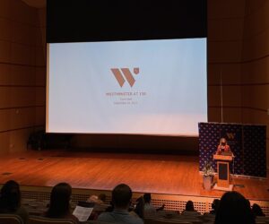 Town hall meets for Westminster at 150 updates