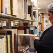 Giovale Library is underused with lots of potential, according to circulation desk manager Mitzi Farnsworth